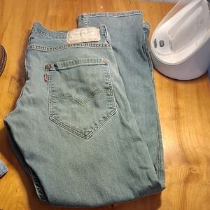 Levis 514 Blue Jeans Mens Size 34/32